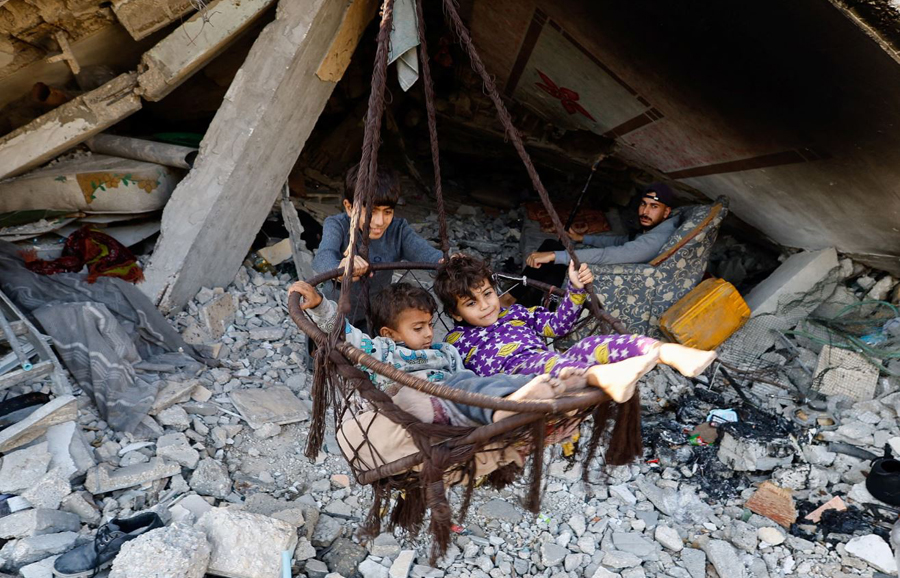 Palestinezët e zhvendosur përballë një dimri të egër