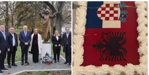 Shqiptarët e Kroacisë filluan me shënimin e festave të Nëntorit Kuq e Zi