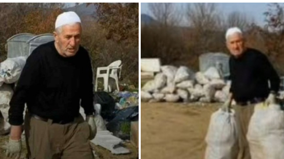 Haxhi Jusufi nga fshati Sllupçan  me ndërgjegje zvicerane  Një pensionist na jep mësim të fortë për pastërtinë 