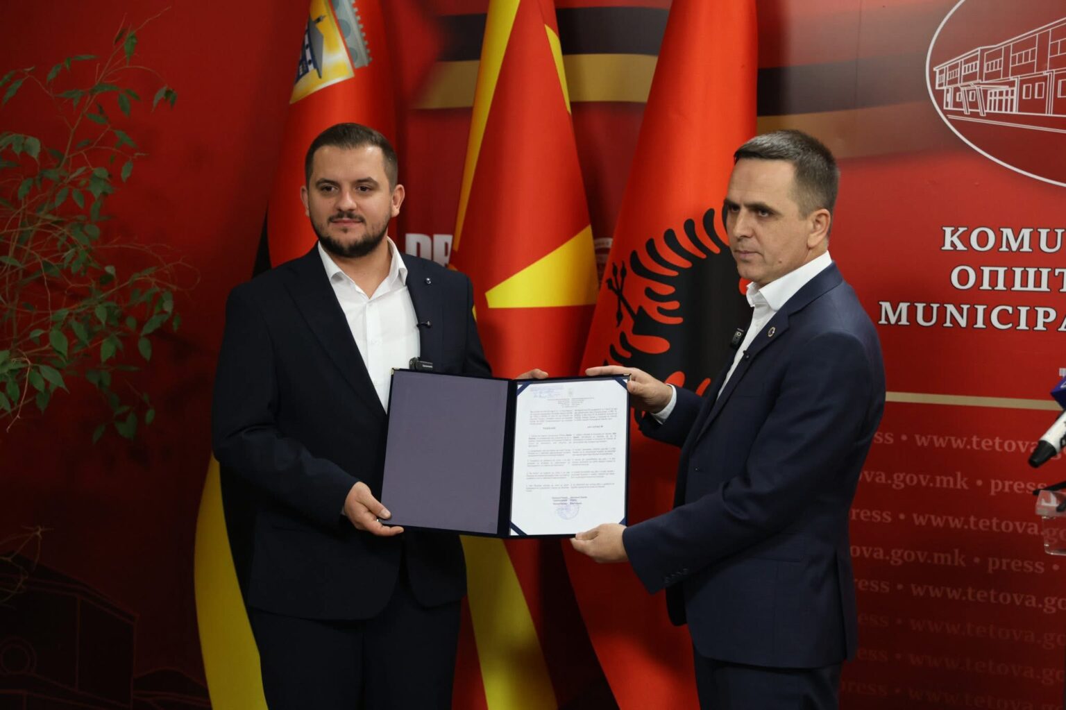 Albi Qamili bëhet njeriu i dytë në Tetovë  Bilall Kasami e emëron zëvendës Kryetar