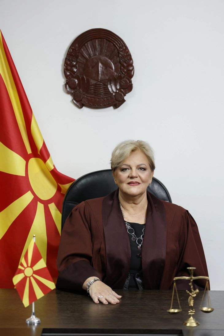Gjykatësja Jadranka Daboviq Anastasovska jep dorëheqje nga Gjykata Kushtetuese
