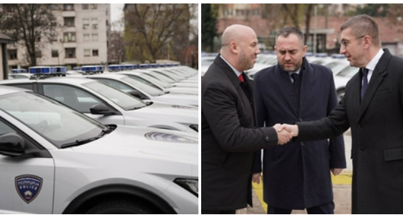 Policia pajiset me 120 vetura të reja
