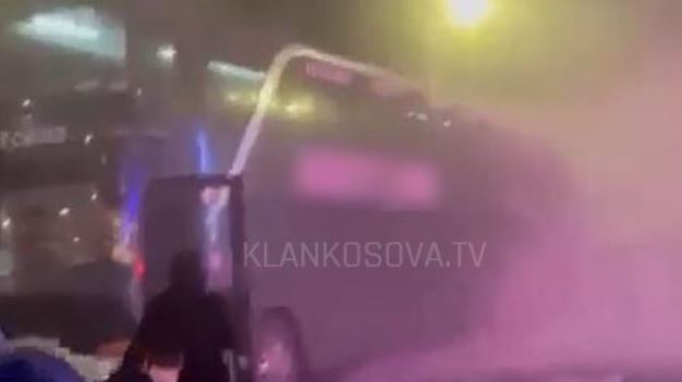 Digjet autobusi që po shkonte nga Kosova në Zvicër  nuk ka të lënduar  VIDEO 