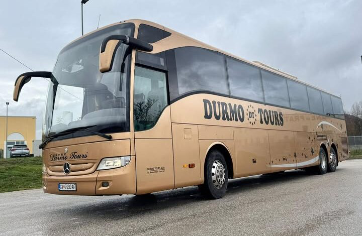 Tabanoc  autobusi i Durmo Tours kapet me rreth 600 fishekë