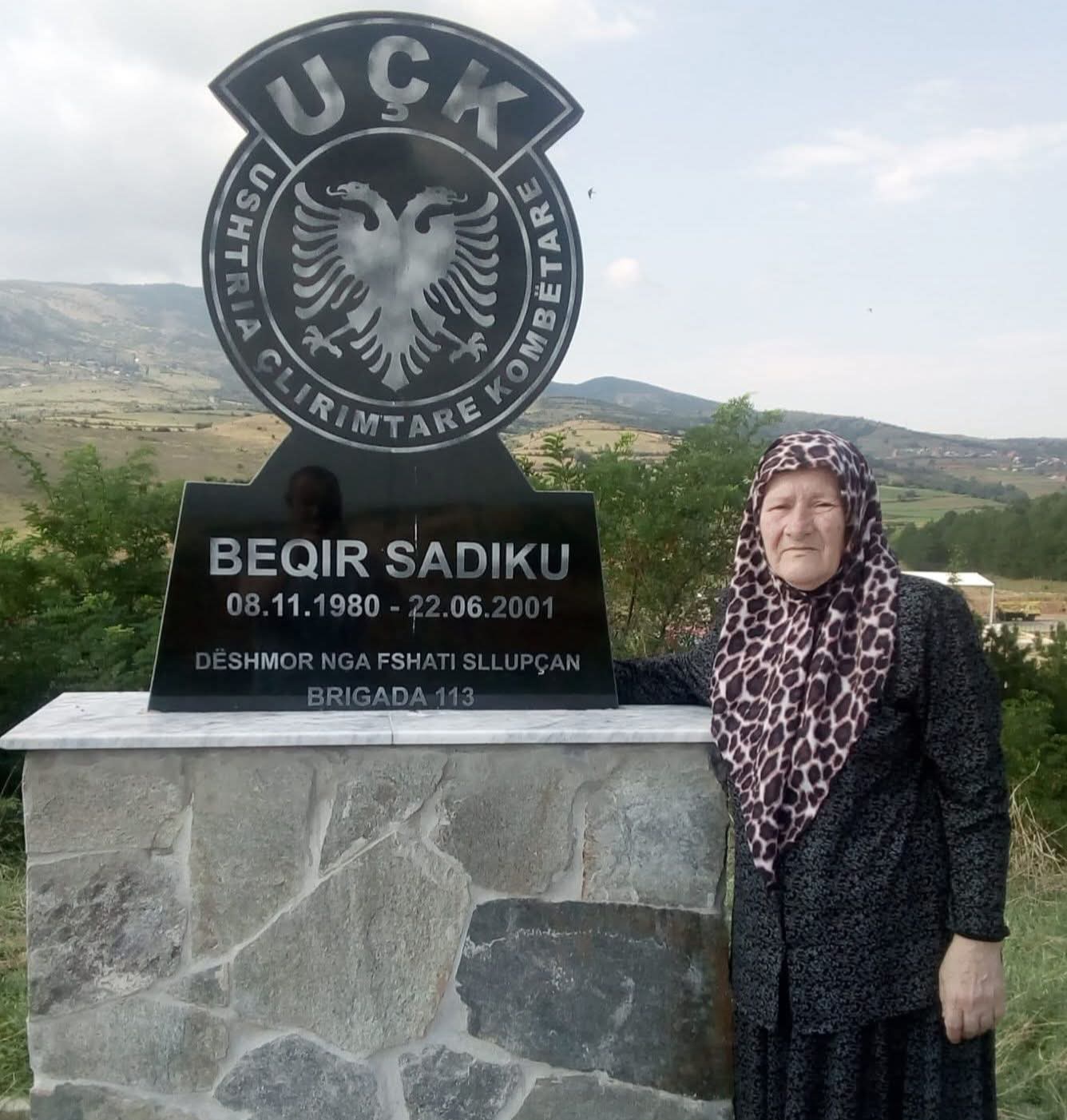 Ndërroi jetë Havishe Sadiku  nëna e dëshmorit Beqir Sadiku   Komandant Sllupçani