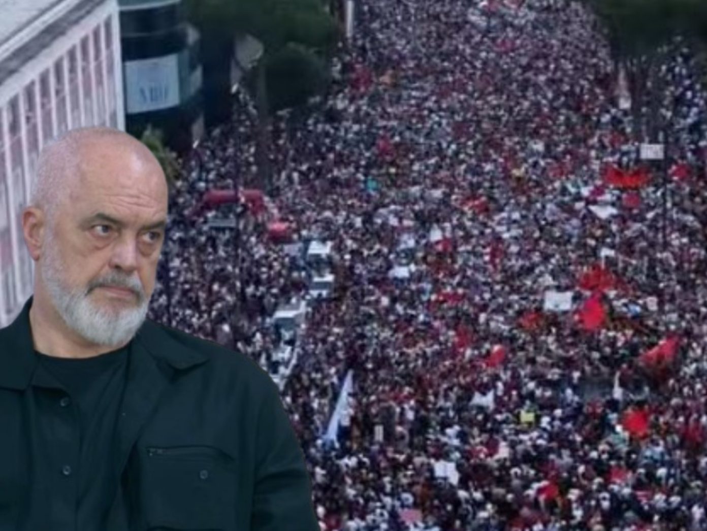 Rama akuzon tetovarët se po hedhin gurë në protestat e Tiranës dhe po  fshehin dorën  