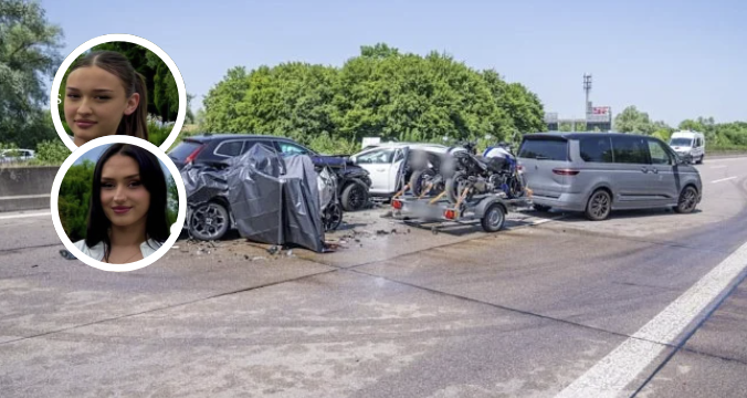  O engjëj  mezi pritëm t ju shohim   mesazhi prekës i xhaxhait për dy motrat që humbën jetën në Gjermani
