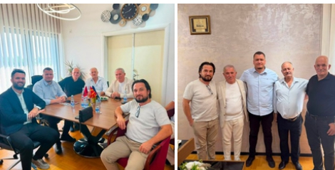 Daut Beqiri mirëpriti në komunë përfaqësuesit e Shoqatës  Breza  në Turqi
