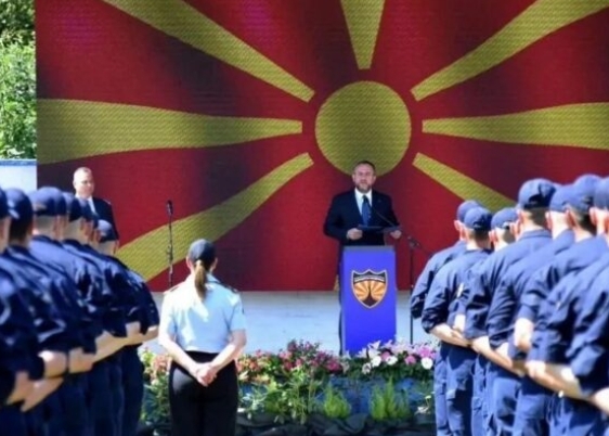 Rreth 500 policë të rinj i bashkohen policisë së Maqedonisë  Toshkovski  Na nevojiten edhe më shumë 