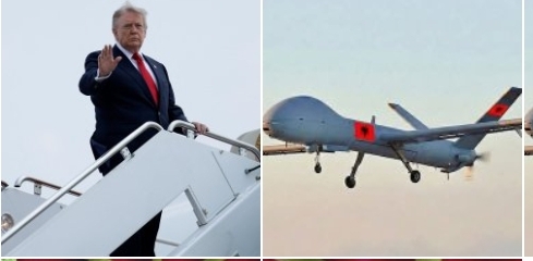 Dronët  Made in Albania  do ta mbrojnë presidentin Trump gjatë Samitit të NATO s