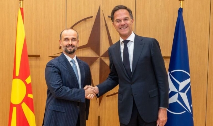RMV forcon rolin e saj në NATO  takim Murtezani  Rutten para mbledhjes së NAC